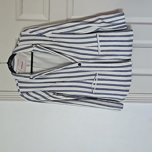 BCBG stripped Blazer